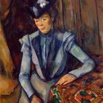 Paul Cézanne: Dame en bleu (1904)