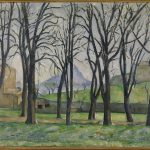 Paul Cézanne: Marroniers du jas de bouffan en hiver (1885-86)