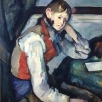Paul Cézanne: Le Garçon au gilet rouge (1888-90)