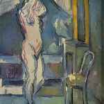 Paul Cézanne: Femme se déshabillant (~1900)